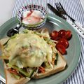 愛じゃな～い？'s cooksnap of when they made 残りサラダは朝食に！サラダイエットサンド.