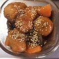 rewon's cooksnap of when they made 里芋とこんにゃくと豚肉のコチュジャン煮.