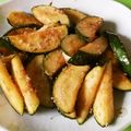 nana_tenjo's cooksnap of when they made ズッキーニの擦りゴマ入り甘酢醤油炒め！.
