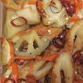 ちょっさん★'s cooksnap of when they made レンジで簡単！人参とレンコンのきんぴら.