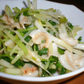 まんまるさくら's cooksnap of when they made ほたてのヒモと三つ葉のおひたし.