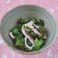 mmameco's cooksnap of when they made いかときゅうりの酢の物.