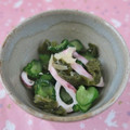 mmameco's cooksnap of when they made いかときゅうりの酢の物.