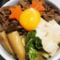 ♡あゆきむち♡'s cooksnap of when they made フライパンですき焼き☆節約☆簡単.