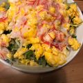 さゆゆゆこ's cooksnap of when they made 簡単☆水菜のふんわり卵✿カニカマあんかけ.