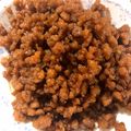 lisakohiro's cooksnap of when they made ほろあま♪鶏そぼろ丼.