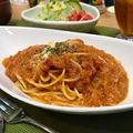 クックる☆'s cooksnap of when they made カニのトマトクリームパスタ.