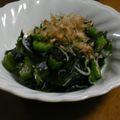 きみ子's cooksnap of when they made ☆オクラとわかめ☆のじゃこ炒め～♪.