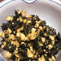 あまあまなつ's cooksnap of when they made 若ごぼう葉（ふきの葉）のピーナッツ味噌.