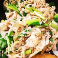 クック5WI343☆'s cooksnap of when they made 簡単!!れんこんと豚ひき肉の中華炒め♬.