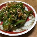 Yuuumiko's cooksnap of when they made 簡単！ピーマン炒め。大量消費！！.