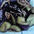 こめやゆかり's cooksnap of when they made レンジでチンする　なすの干しエビ煮.
