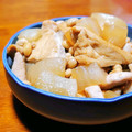 猫のオソマ's cooksnap of when they made 油揚げ☆鶏もも☆大根☆のお手軽煮物♪.