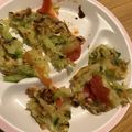 クック1BFU0U☆'s cooksnap of when they made 卵なし！たっぷりお餅入り♡お好み焼き.