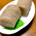 クック3U4D4W☆'s cooksnap of when they made レンジで簡単　甘栗あんの蒸しようかん.