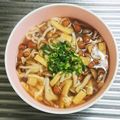 もぐ・ω・くま's cooksnap of when they made 　ランチに　きのこ生姜うどん　.