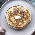 aynchan007's cooksnap of when they made たまごなし！ふわふわしっとりホットケーキ.