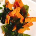 クックHJB3B6☆'s cooksnap of when they made 5分で簡単☆ワカメと人参のピリ辛和え.