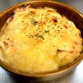 みなチャレンジ♪'s cooksnap of when they made 【時短10分】旨い！ポテト明太チーズ焼き.