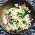 nosso's cooksnap of when they made サバ缶とニラの和え物.