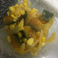 カニーヘン's cooksnap of when they made かぼちゃとコーンの洋風煮物.