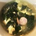 ちはるき27's cooksnap of when they made ほうれん草とウインナーのコンソメスープ.