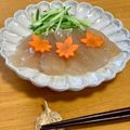 ＊いくみるく＊'s cooksnap of when they made 手作りコンニャクのお刺身♪.