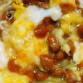クックPFINLL☆'s cooksnap of when they made 糖質制限中も！巻かない納豆チーズオムレツ.