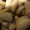 クックOQI6U0☆'s cooksnap of when they made 大根と鶏肉の煮物.