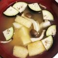 ムーミン☆ママ's cooksnap of when they made 母の味・なす&あげ&ブナしめじの味噌汁.
