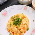 小鳥遊 姫花。's cooksnap of when they made パラパラ！フワフワ！絶品納豆チャーハン❀.