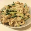 ゆいまーるん's cooksnap of when they made 梅ﾏﾖとめんつゆが合う〜鶏むね&きゅうり.