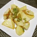 ジョングレ's cooksnap of when they made カブとちくわのガリバタしょうゆ炒め.