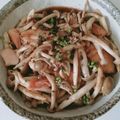 kyk97216's cooksnap of when they made 鮭としめじのバターポン酢炒め.