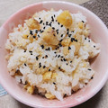 もこもこtrain's cooksnap of when they made 簡単栗ごはん！炊飯器に入れるだけ。.