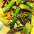 ＄ophie's cooksnap of when they made 簡単おつまみ♡アスパラのマヨチーズ炒め.