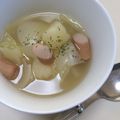 kpえもん♪'s cooksnap of when they made 野菜とウィンナーの簡単☆中華スープ♪.