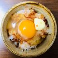 レッツ5's cooksnap of when they made おかかとバター醤油の卵かけご飯☆.