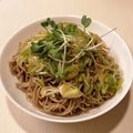 ☆KUMI521☆'s cooksnap of when they made 卯月製麺「ピリ辛ねぎのまぜそば」.