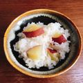 ちびのりだー。's cooksnap of when they made ほっこり！簡単炊飯器でさつま芋ご飯！.