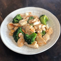 モコ２モコ太's cooksnap of when they made 簡単♪これ胸肉！？の柔らか中華風炒め♪.