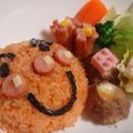 あさくまちゃん's cooksnap of when they made ♪キャラ弁♪　アンパンマン.
