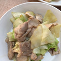 トロイメライ♬'s cooksnap of when they made 豚とキャベツのごまみそ炒め.