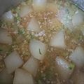 あや☆ゆい's cooksnap of when they made 圧力鍋で大根のそぼろ煮☆.