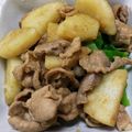 なまずち's cooksnap of when they made やみつき★山芋と豚肉の炒め物.