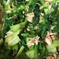 タラレバ03's cooksnap of when they made 小松菜とツナの和え物.