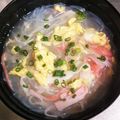 ムーミン☆ママ's cooksnap of when they made 春雨とカニカマ卵のスープ♪簡単.