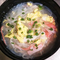 ムーミン☆ママ's cooksnap of when they made 春雨とカニカマ卵のスープ♪簡単.