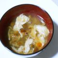 クックIX8480☆'s cooksnap of when they made なめこと卵のなんちゃってサンラータン！.