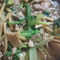 ゆゆっちゃ's cooksnap of when they made 小松菜とエリンギのとろ～り豚丼.